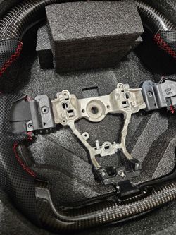 BRAND NEW 2015-2021 SUBARU WRX / STI Real Carbon Fiber Steering Wheel