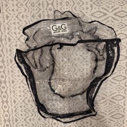 Guzzie & Guss Universal Rain Cover For Car Seat/bassinet 