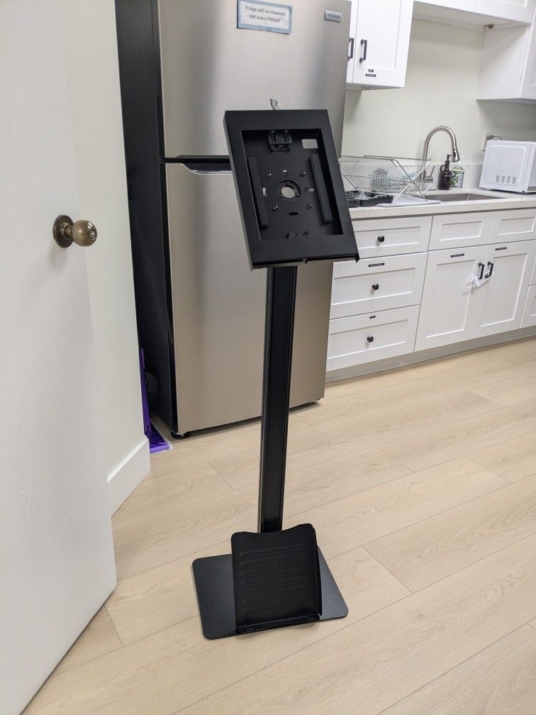 Anti-Theft Tablet Kiosk with Document Holder for iPad, iPad Air, iPad Pro