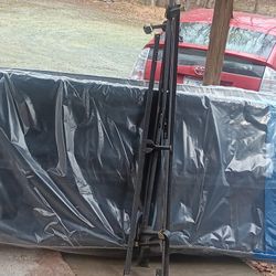 Twin Size Matris And Box Spring & Rails  
