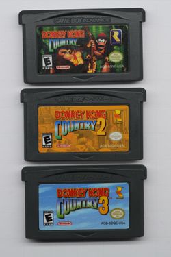 GBA - Donkey Kong Country 1/2/3