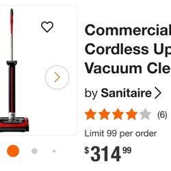 Sanitaire Cordless Vacuum