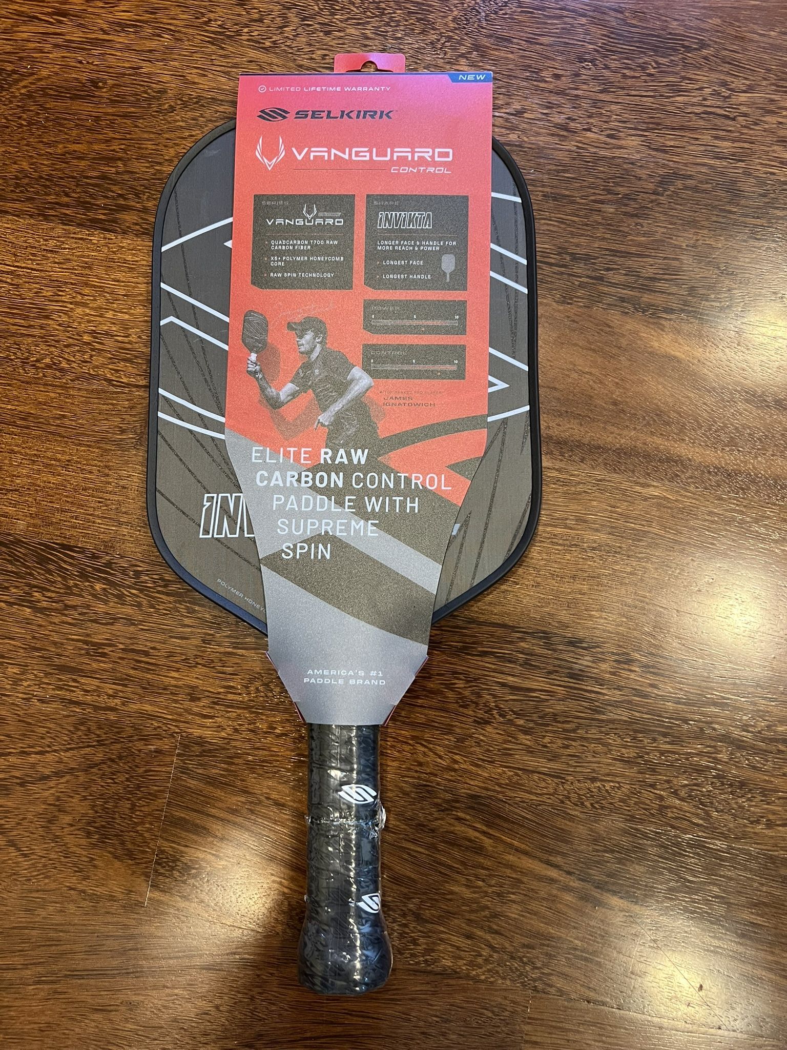 Selkirk Invikta Vanguard Control Pickleball Paddle 