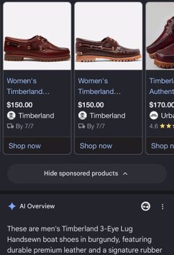 Timberland classic brown leather 3 eye boat shoes