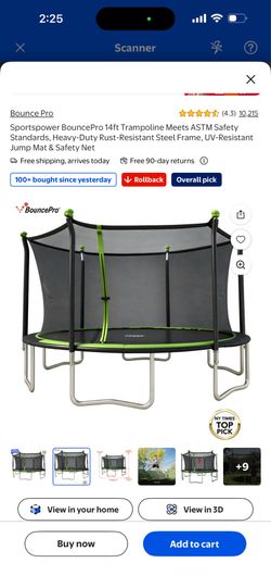 14ft trampoline