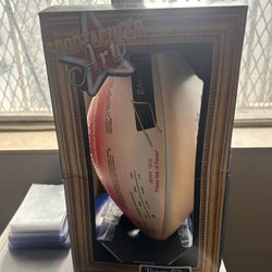 Jerry Rice Signed Authenticated  1987 49ers Football 