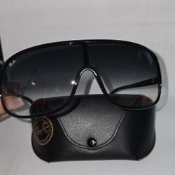 Ray-Ban RB4082 Shield Sunglasses – Authentic