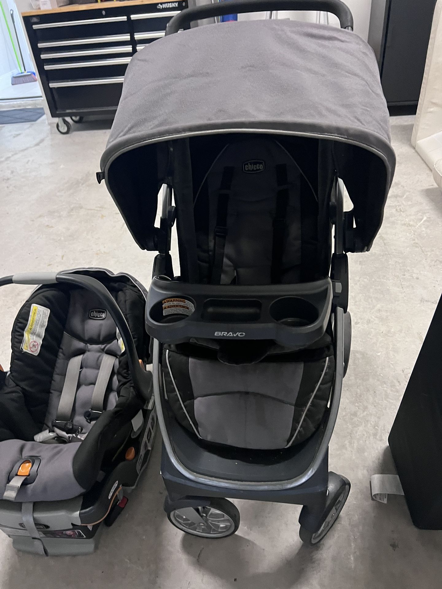 Bravo Chicco Stroller Gray