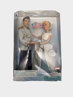 Disney Cinderella & Prince Charming Wedding Doll Set