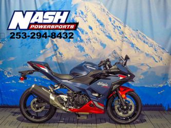 2026 Kawasaki Ninja 500 Abs Metallic Matte Twilight Blue