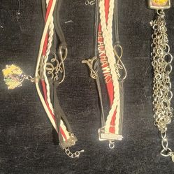 Chicago Blackhawk Bracelets
