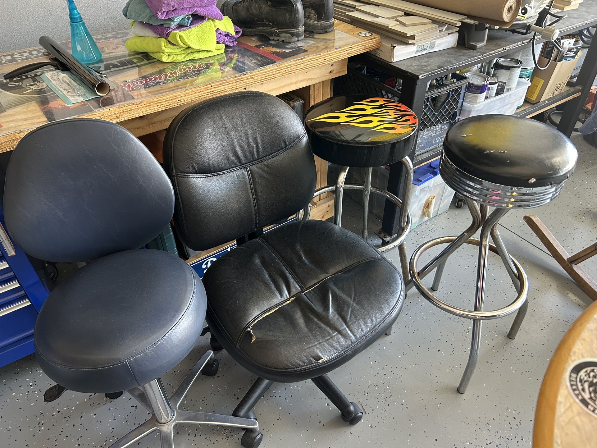 A Couple Bar Stools