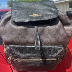 Large Coach Backpack
