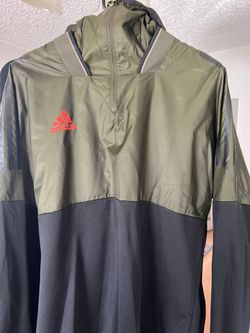 Adidas Tango Soccer 1/4 Zip Windbreaker