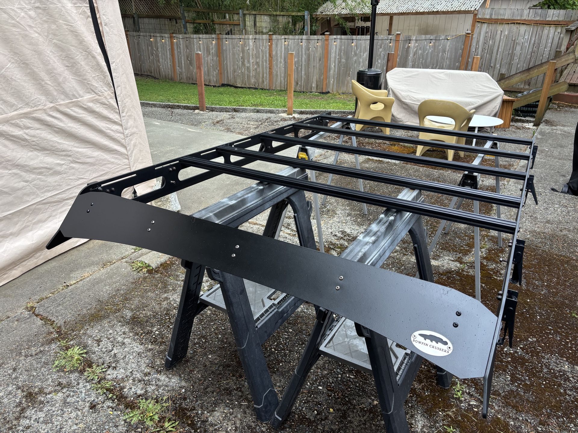 Bowfin Cruisers roof rack for 80 series Toyota Land Cruiser