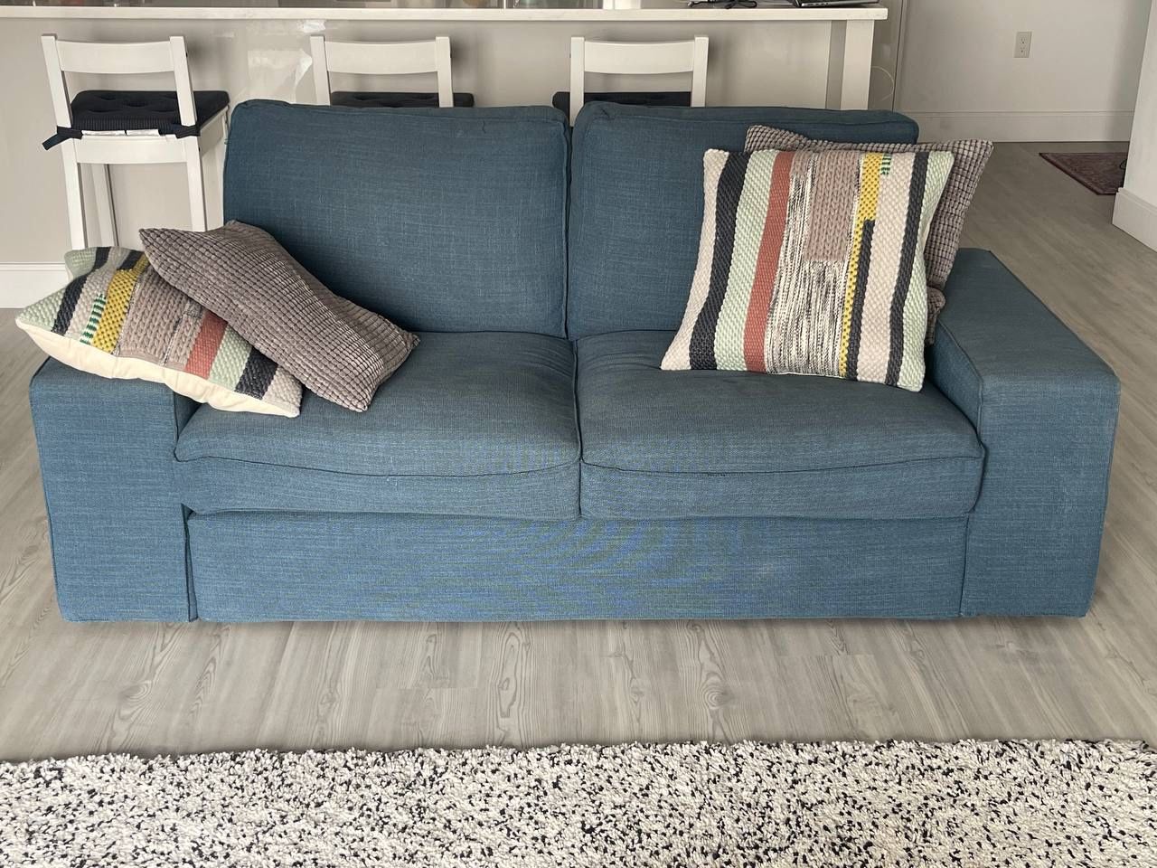 Used IKEA Kivik Sofa Gunnared Blue for Sale in Boston MA OfferUp
