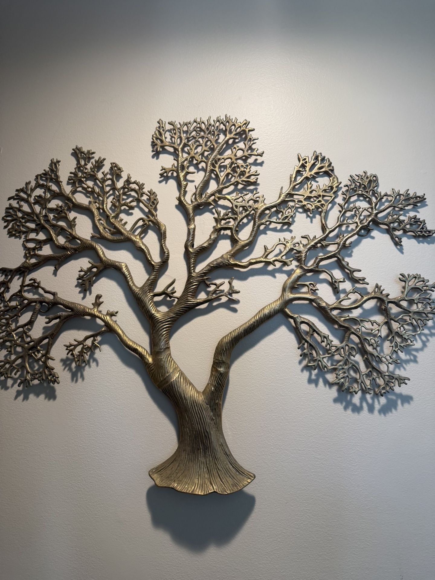 Large Brass Tree Of Life