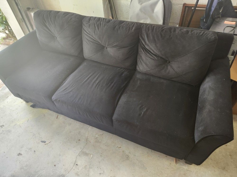Black Living Room Couch