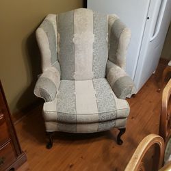 2  Wing Back Chairs 