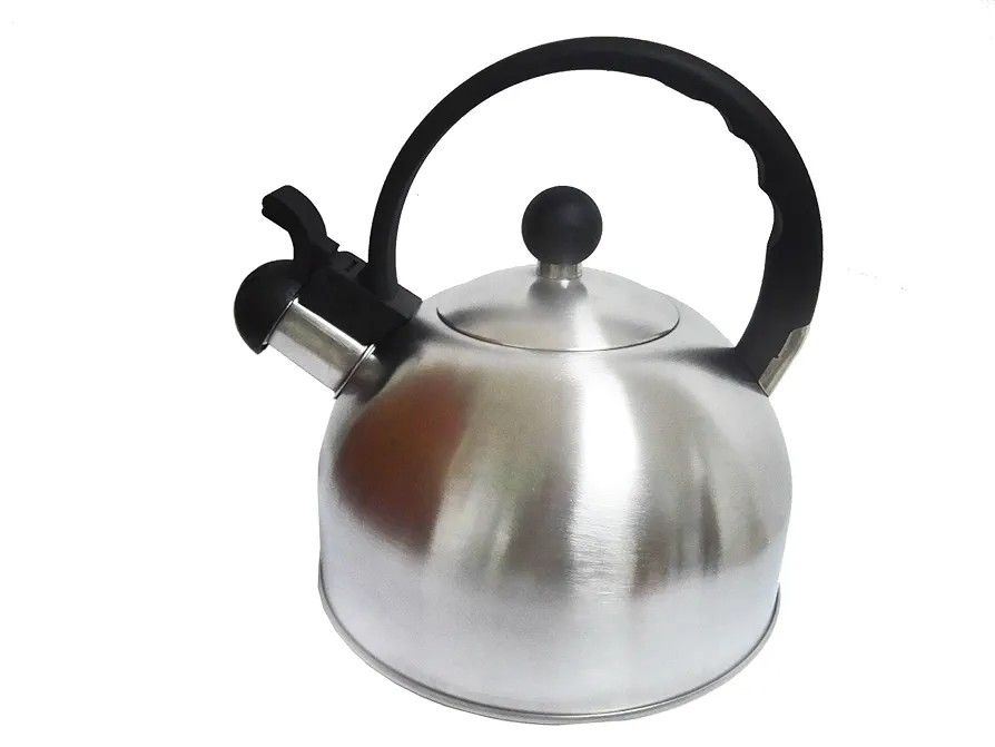 RC2376 2.64 quart Stainless Steel Whistling Tea Kettle, Brushed Satin, 2.5 L
