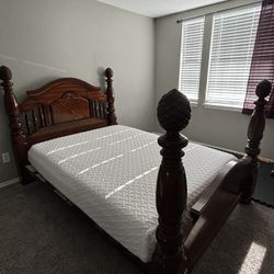 Wood Bed Frame 