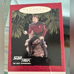 Hallmark Star Trek, The Next Generation Commander William F Riley