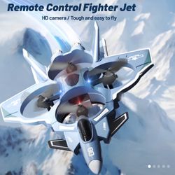 RC Jet Airplane w/ 360° Flip & LED Lights - Remote Control