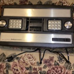 1979 MATTEL INTELLIVISION CONSOLE 2609 ONLY UNTESTED Parts/repair Broken casing
