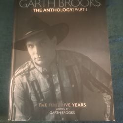 Garth Brooks Anthology Part 1 : Limited Edition , Hardcover 239 pg. Book + 5 CD’s