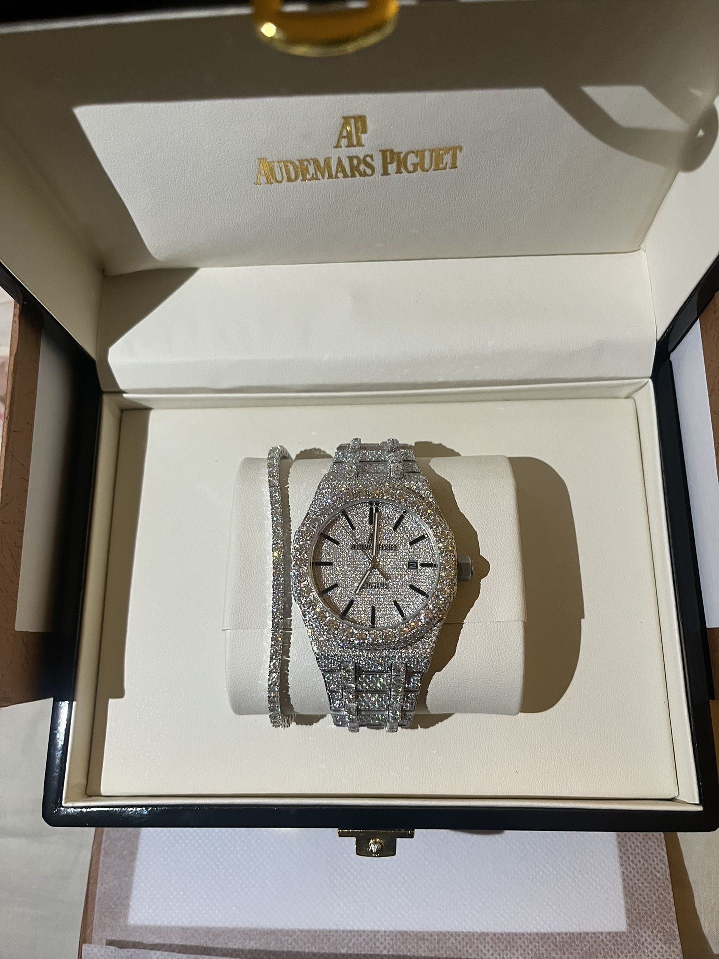 VVS D COLOR MOISSANITE WATCH