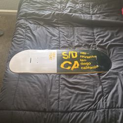 Arts Rec San Diego skateboard deck