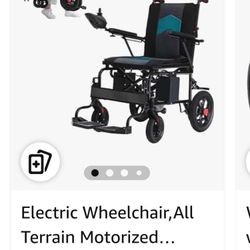ELECTRIC WHEELCHAIR!  Urge Medical Electric All Terrain Motorized Long Range Light Weight Wheelchair NEW! 