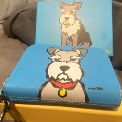 Marc Tetro Schnauzer  Wristlet Wallet