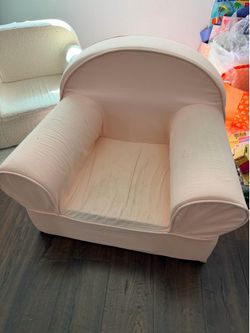 Crate & Barrel kids anywhere armchair