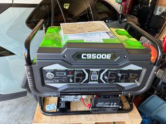 Brand new gas generator 120/240 volt outlets 7000 ways of power