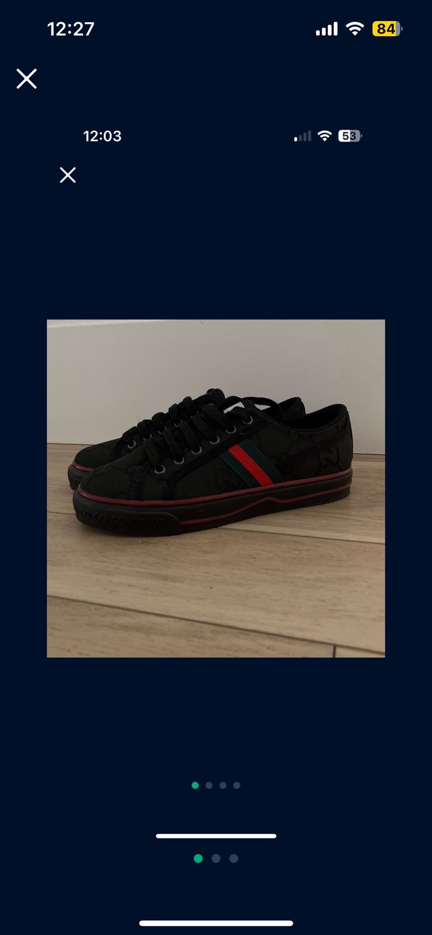 Gucci Tennis 1977 Off the Grid Low 'Black