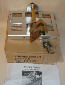 Lumber Maker Chainsaw guide accessory cut cutting lumber wood NEW