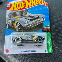 Hot Wheels 1962 Corvette Gasser HW Reverse Rake New 2025