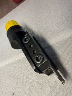 CNC lathe part off holder w/ C4 Capto connection (Sandvic)