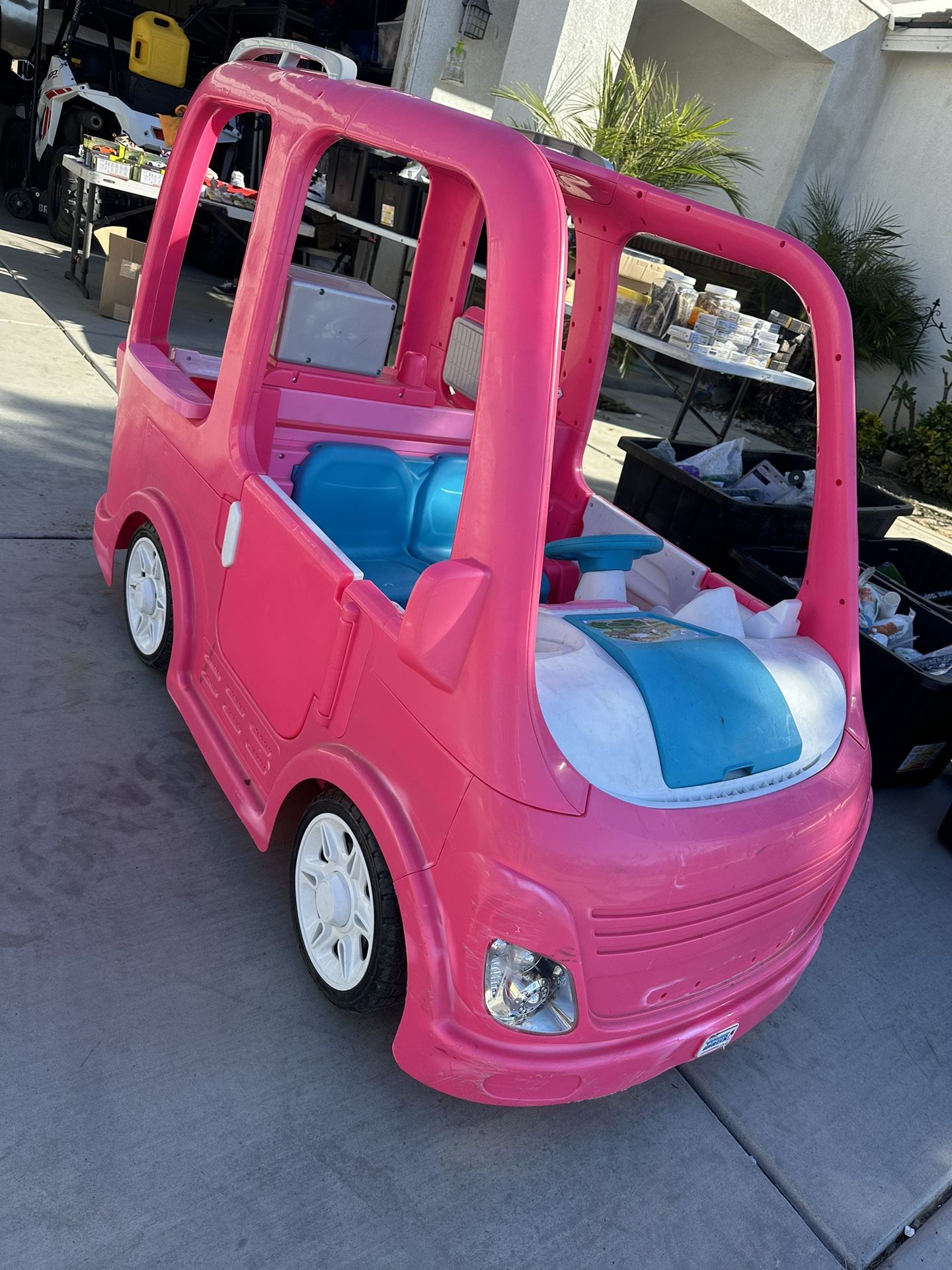 Power Wheels Barbie Dream Camper, Battery Powered 12V Ride