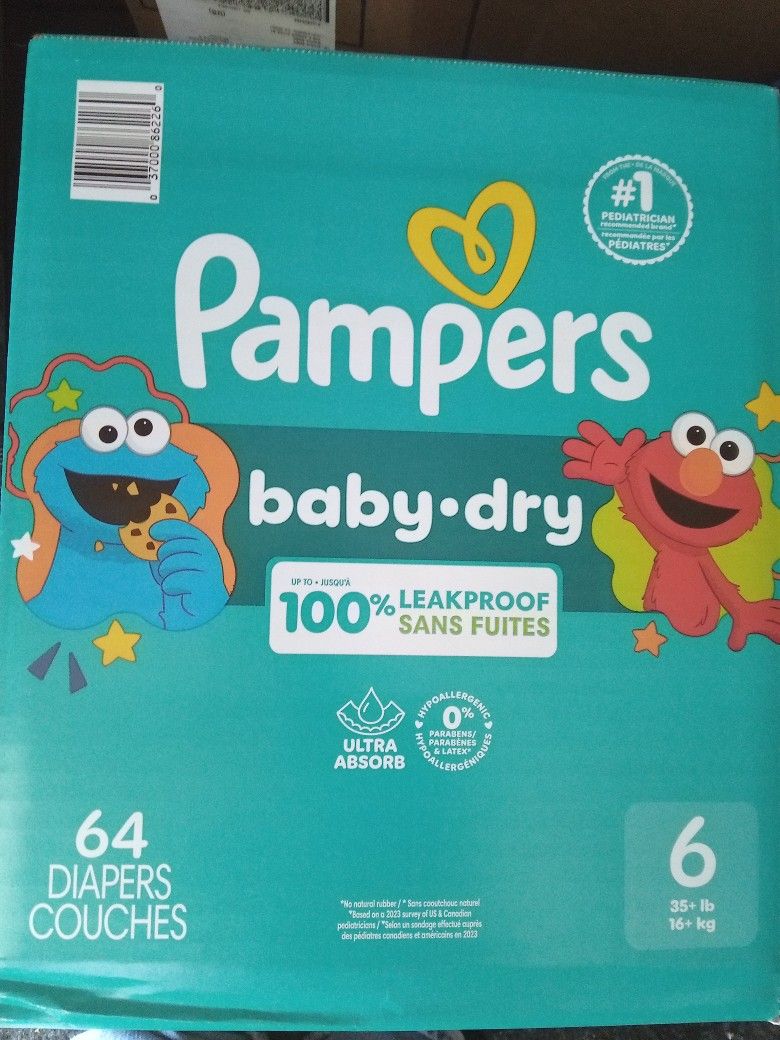 Pampers size 6 Half Price 