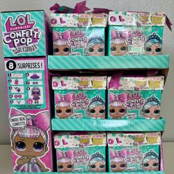 LOL Confetti Pop Birthday Doll With 8 Surprises 