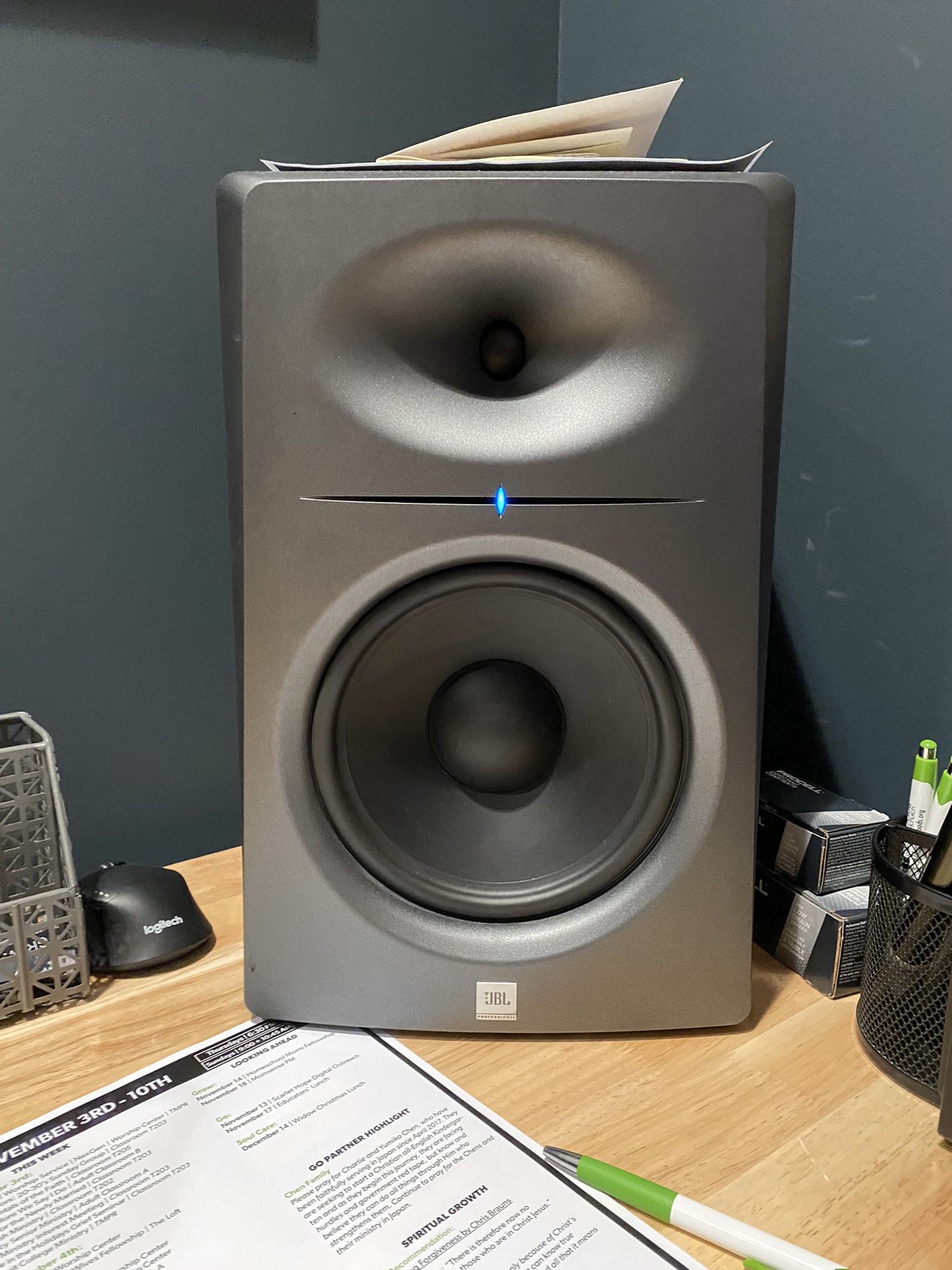 JBL LSR2300 8” Powered Studio Monitor Pair