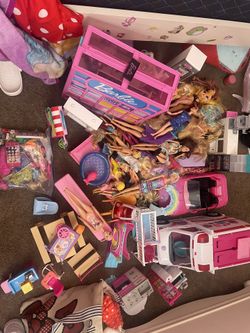 Barbies, Barbie Car- Barbie Ambulance-Barbie Closet And So Much More We