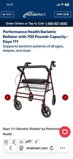 Bariatric walker  700 pound capacity
