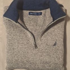 Nautica Fleece 1/4-Zip Pullover (L)