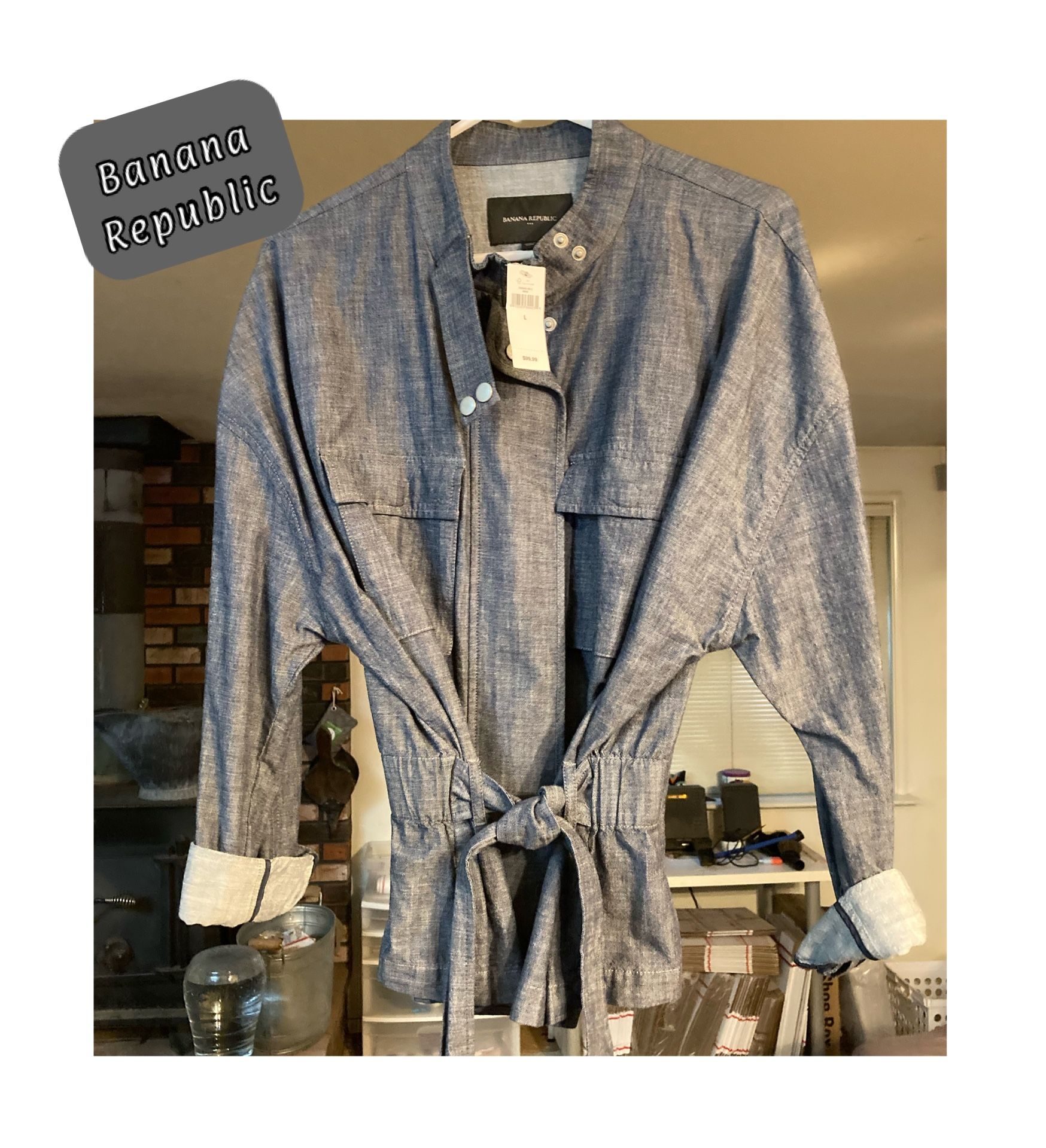 Banana republic Lightweight Jean Jacket