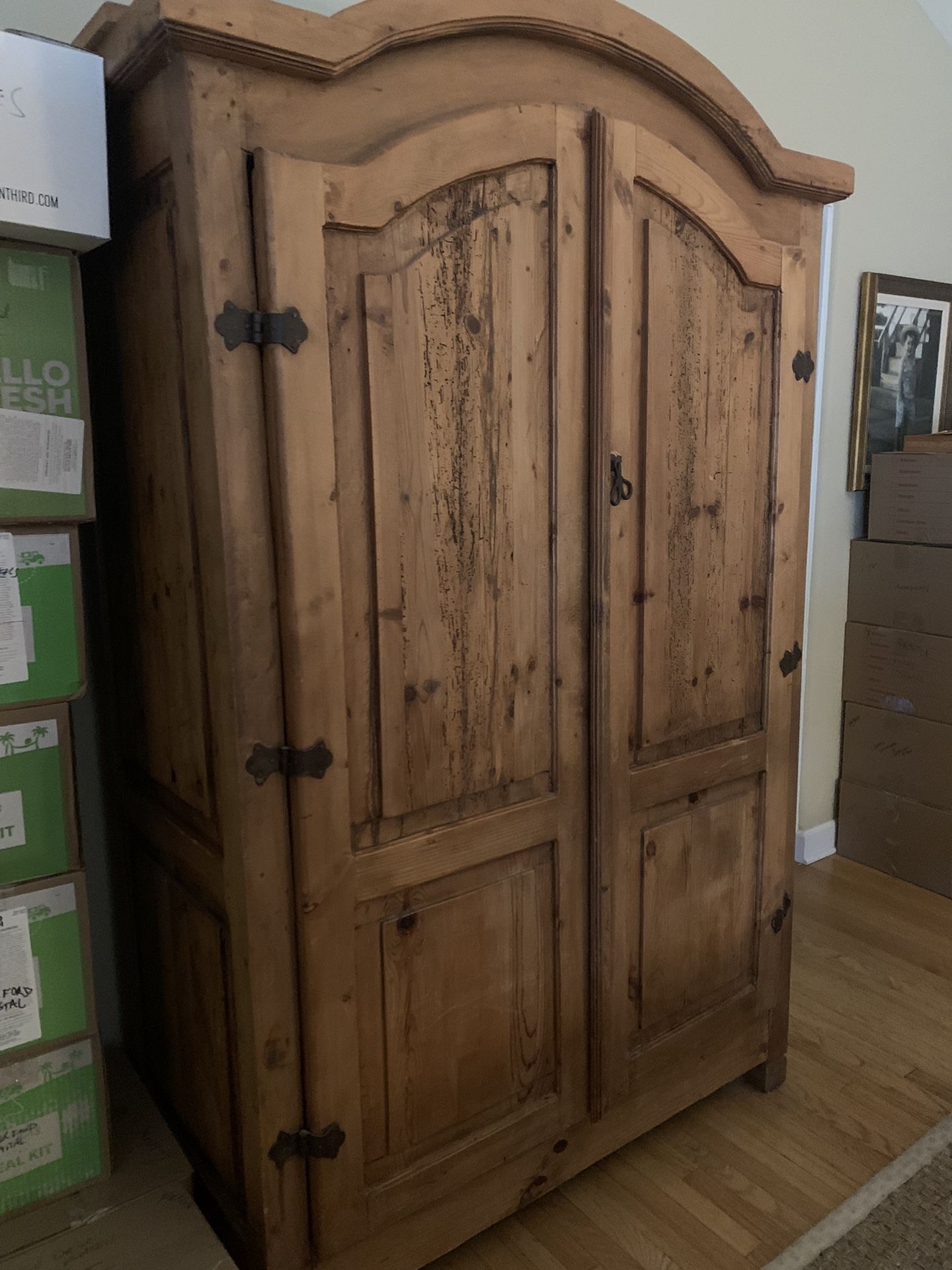 Rustic Farmhouse Armoire