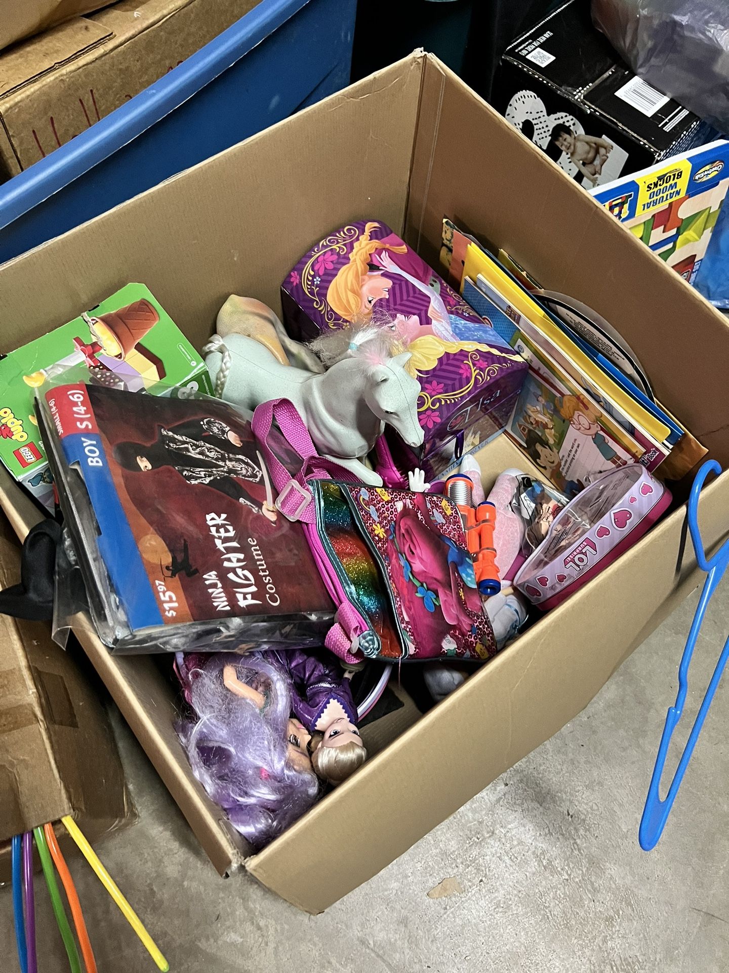 everything inside the box at 1 dollar