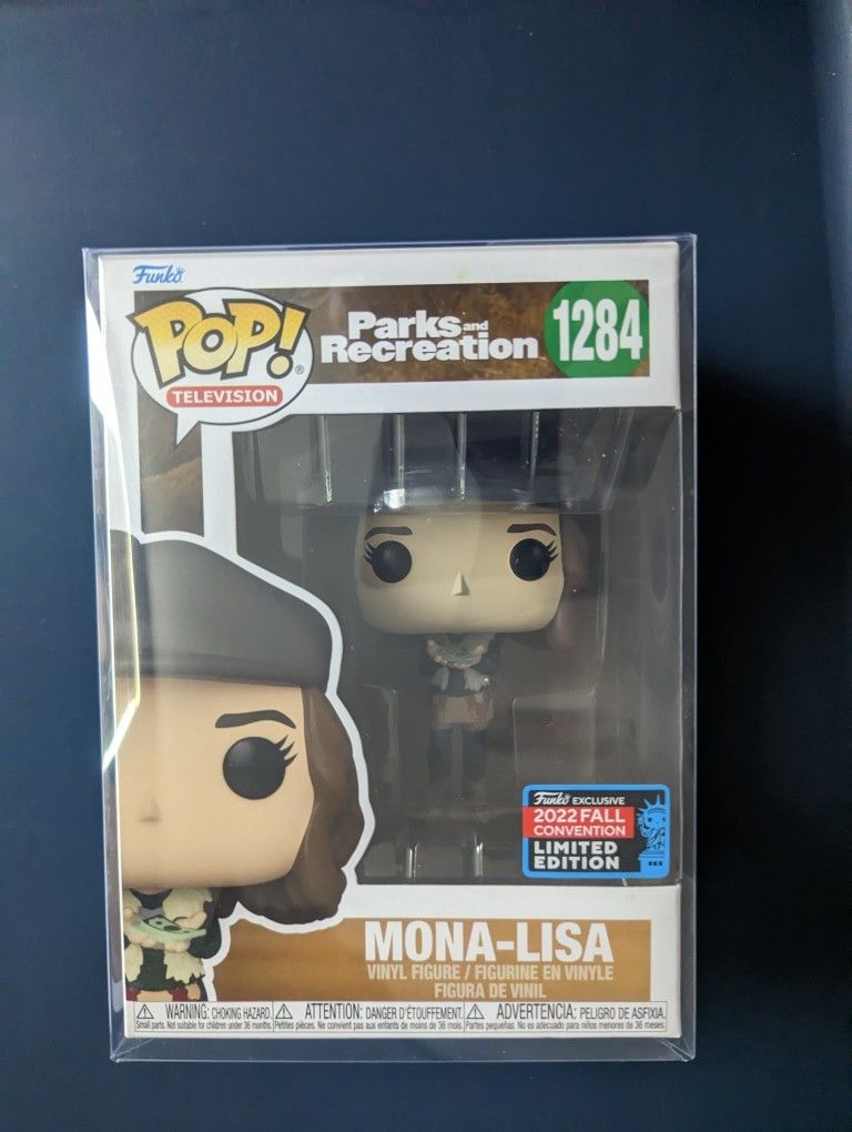 Parks and Rec Mona-Lisa Funko Pop (1284) - 2022 Fall Convention 